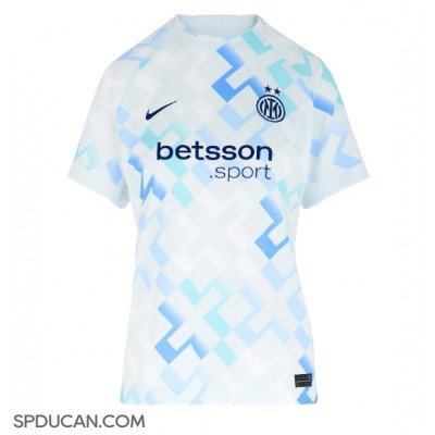 Zenski Nogometni Dres Inter Milan Matteo Darmian #36 Gostujuci 2025-26 Kratak Rukav Zenski Nogometni Dres Inter Milan Matteo Darmian #36 Gostujuci 2025-26 Kratak Rukav